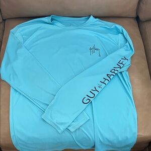 Guy Harvey Aqua Long Sleeve Shirt